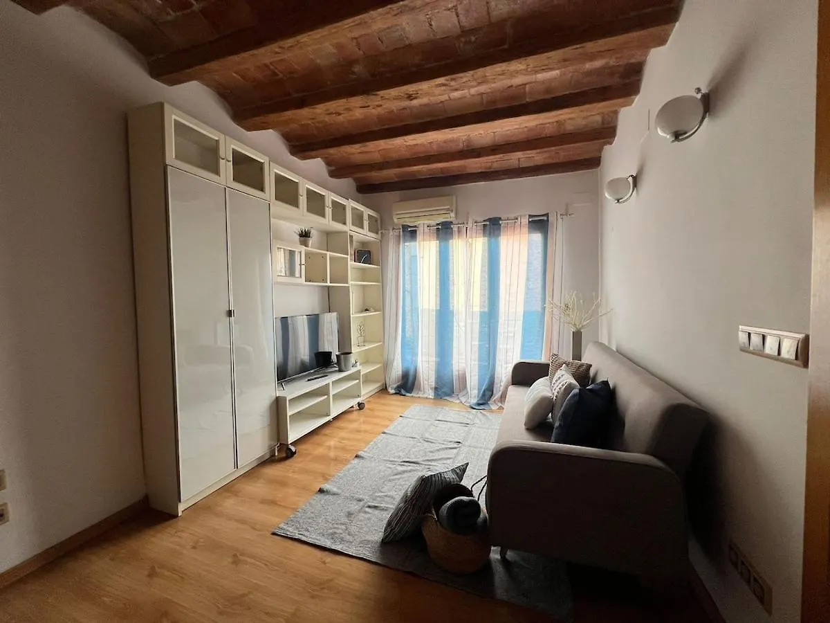 Flat With 2 Rooms And Private Terrace Min 32 Days Barcelona Apartmán